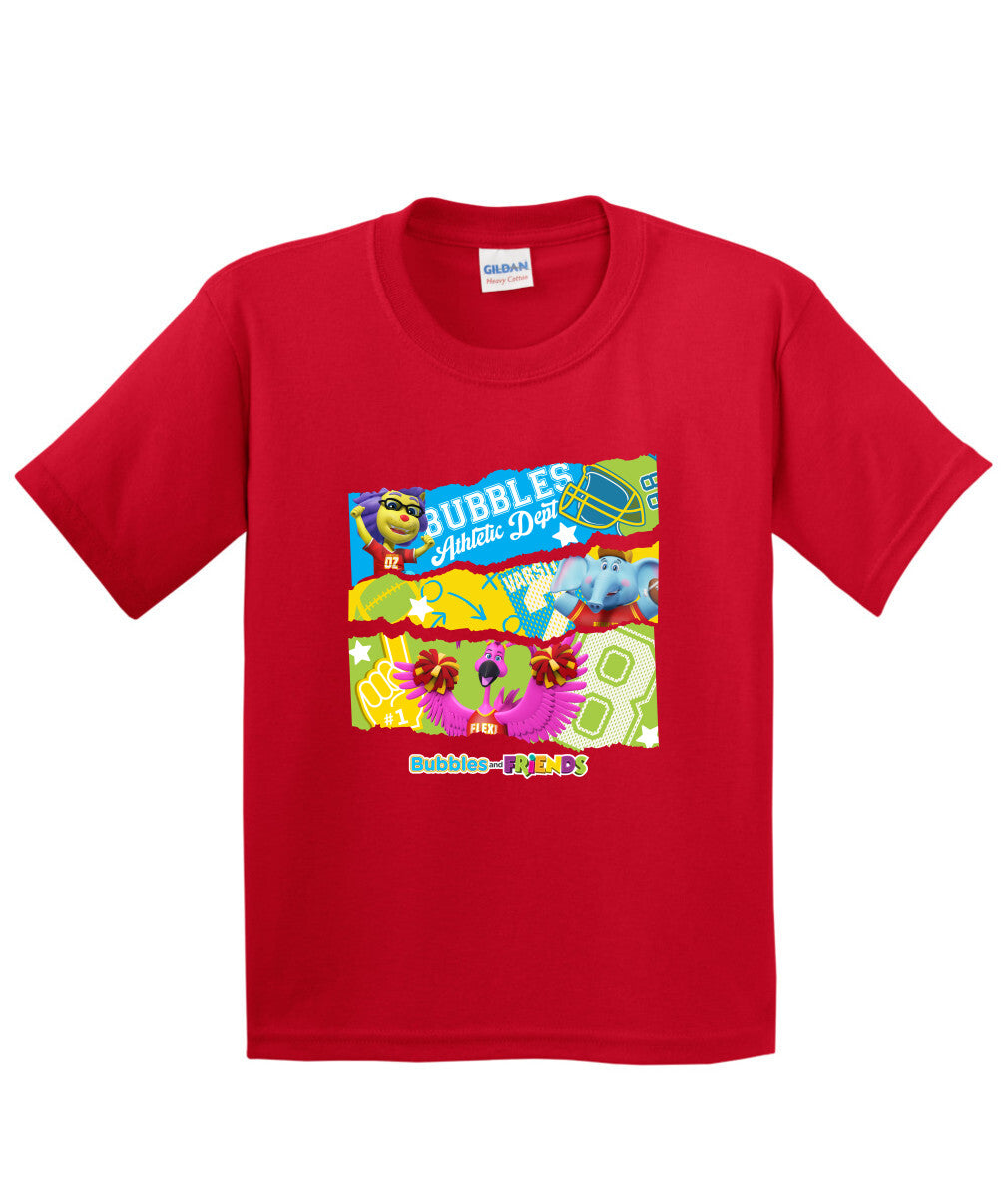 Bubbles and Friends - Varsity Collection #1 Team Children T-Shirt