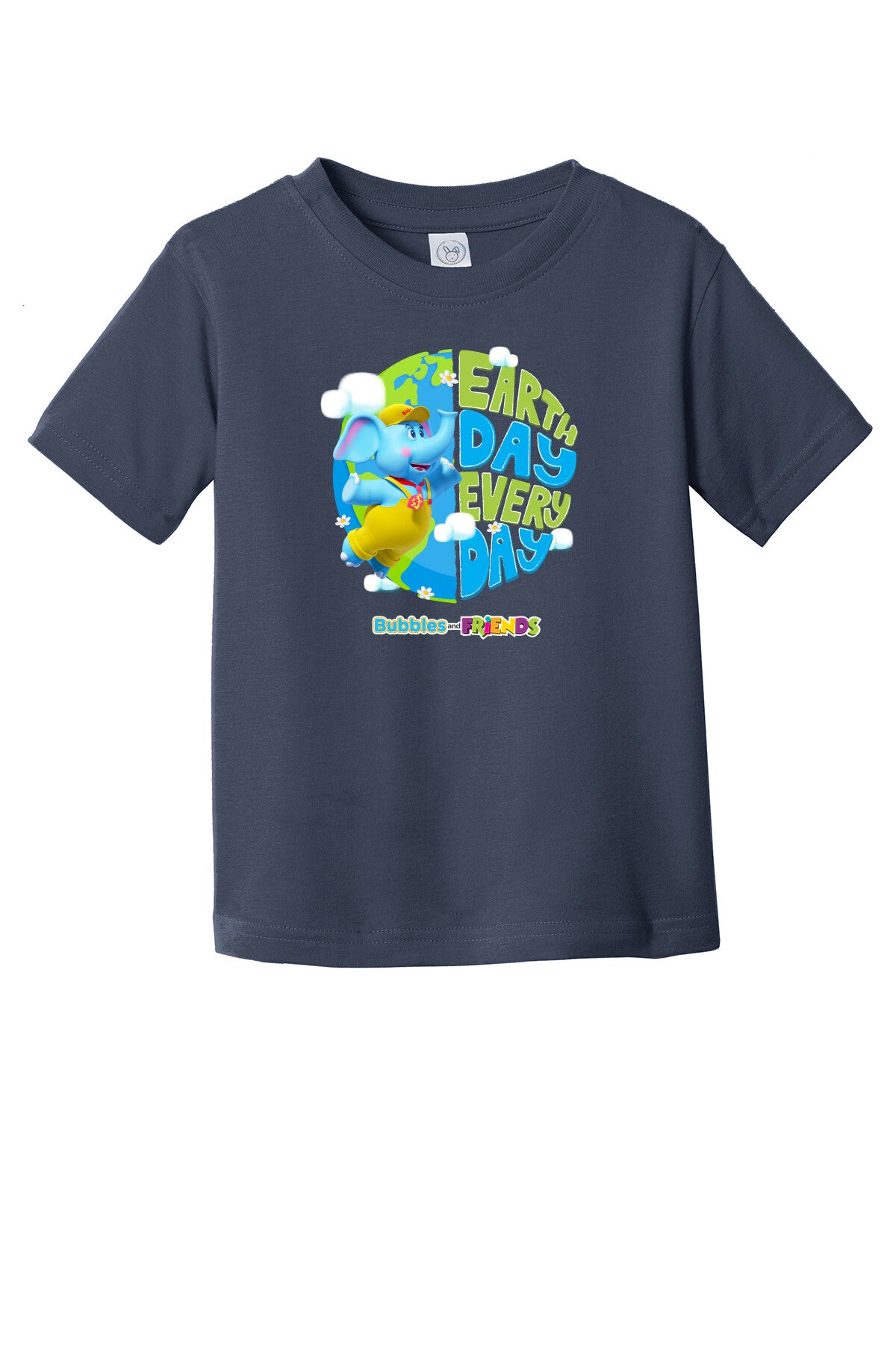 Bubbles & Friends Earth Day Everyday Toddler T-Shirt