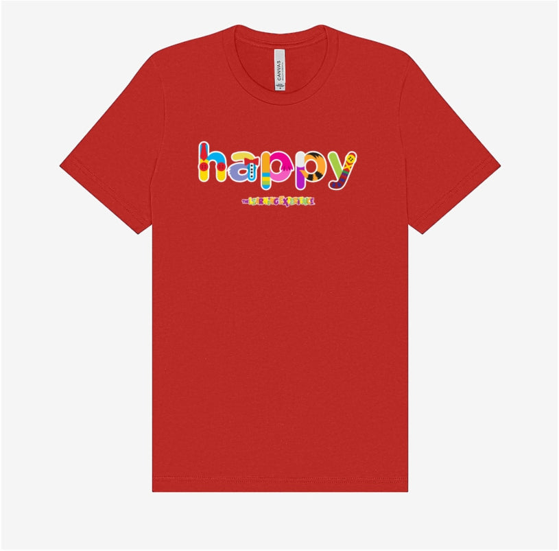 Bubbles & Friends Happy Unisex Jersey Tee