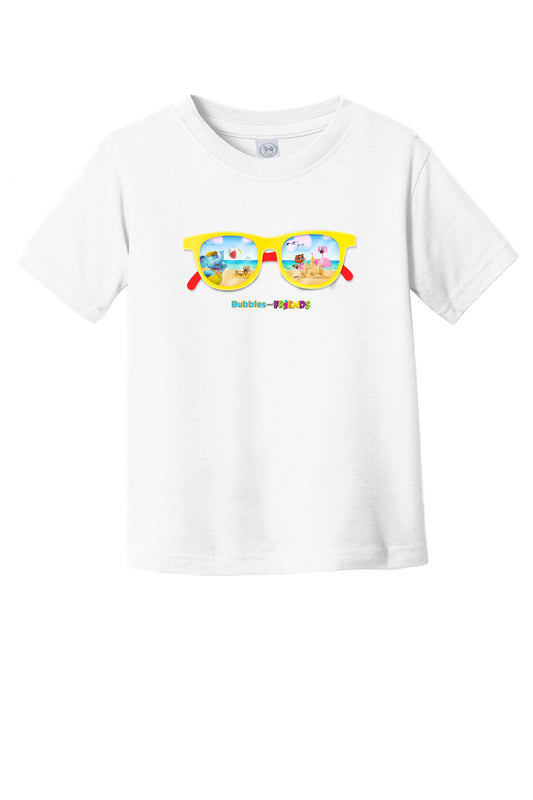 Bubbles & Friends Summer Sunglasses Toddler T-Shirt