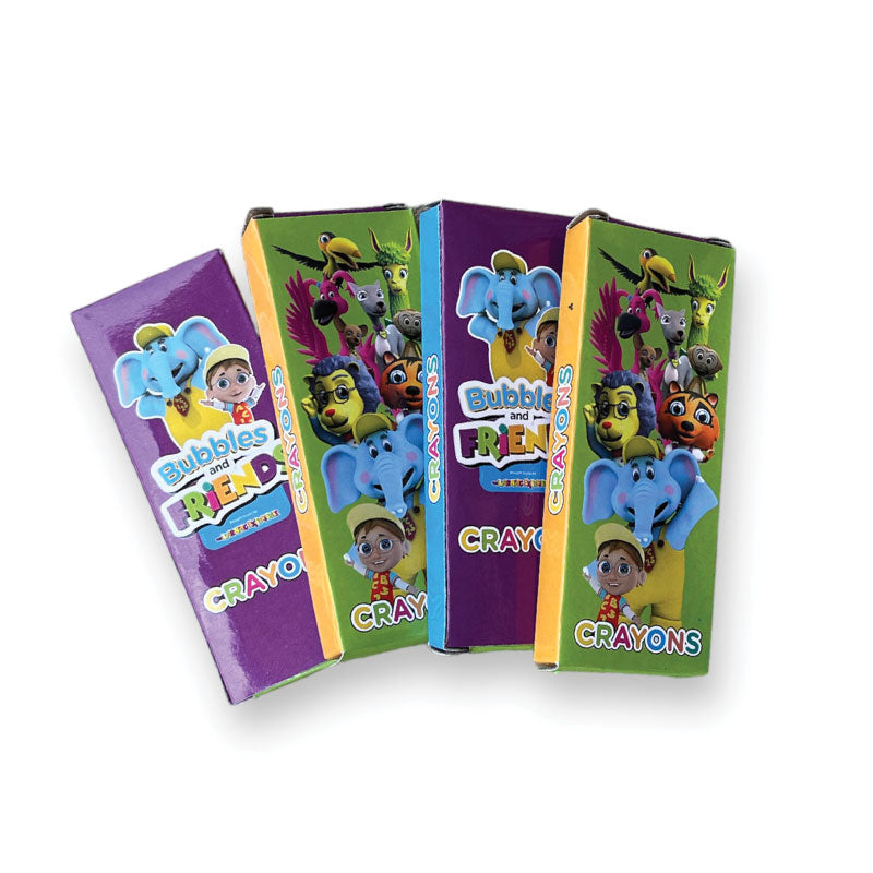 Crayons - 100 packs of 4 crayons (400 individual)