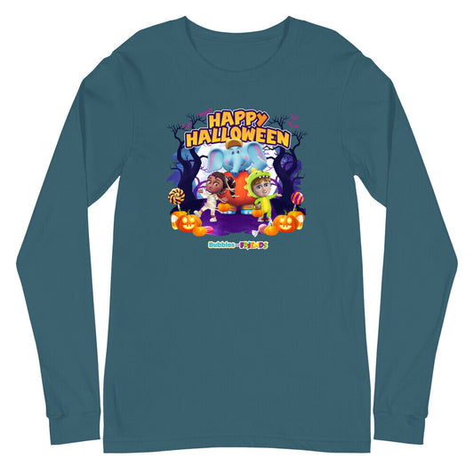 Bubbles and Friends - Halloween Collection Team Adult Longsleeve T-Shirt