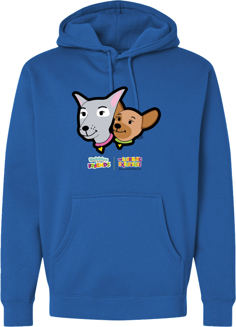 Bubbles & Friends- Friends from Happyville 'Grace & Charity' Midweight Hooded Sweatshirt- Unisex