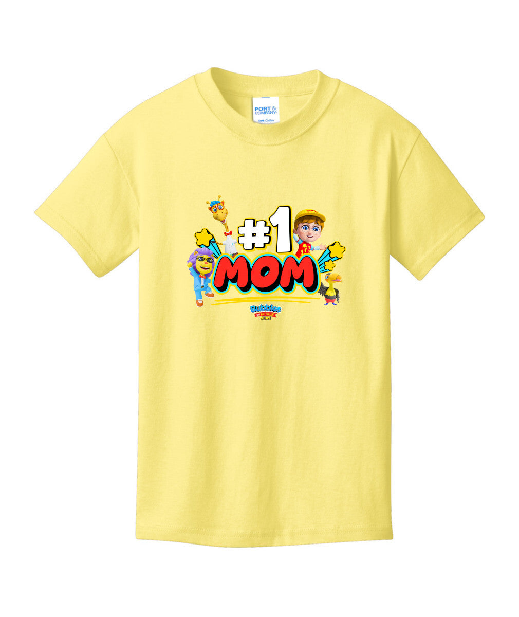 Bubbles & Friends I Love Mom Children's Tee