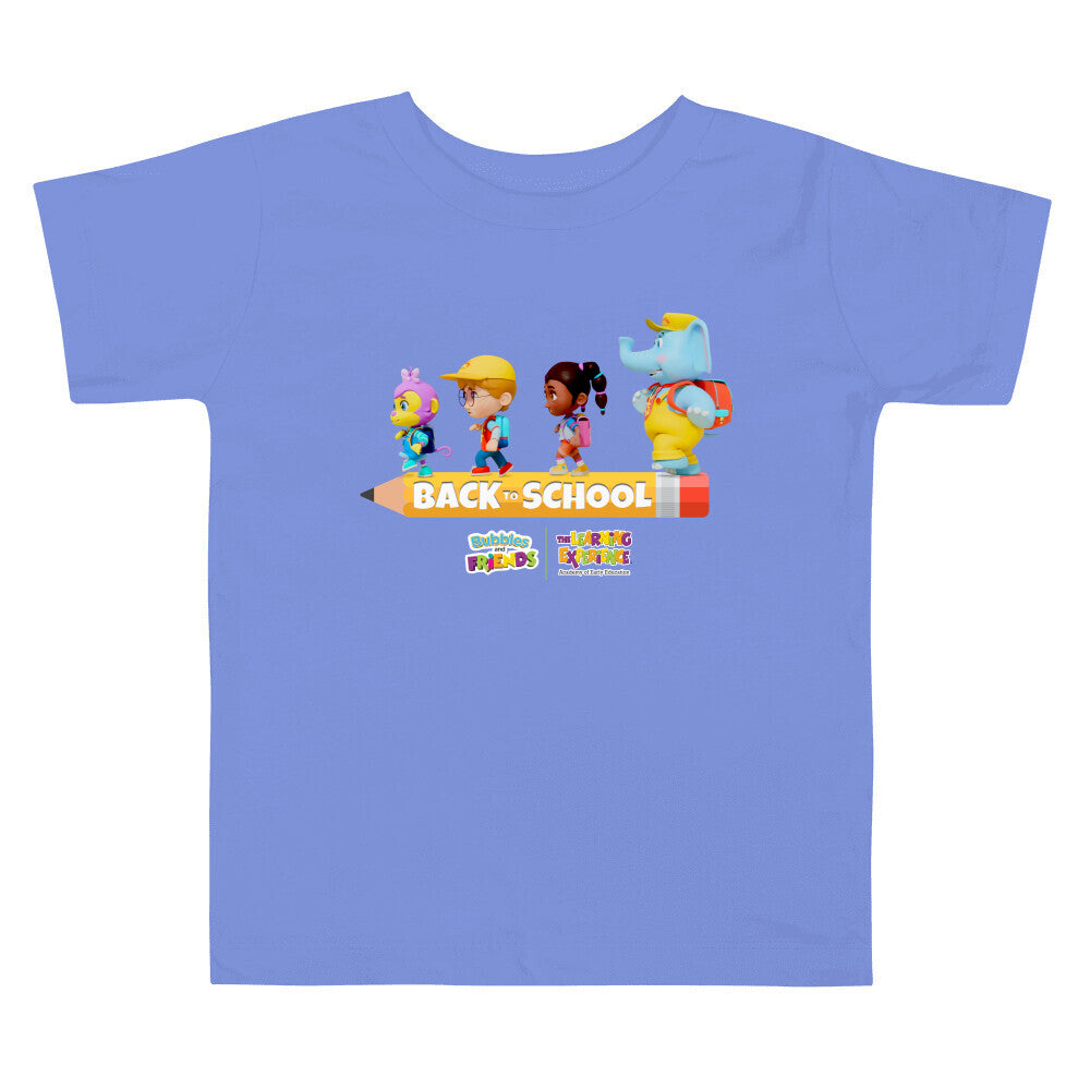 Bubbles & Friends BTS Pencil Walk Toddler T-Shirt