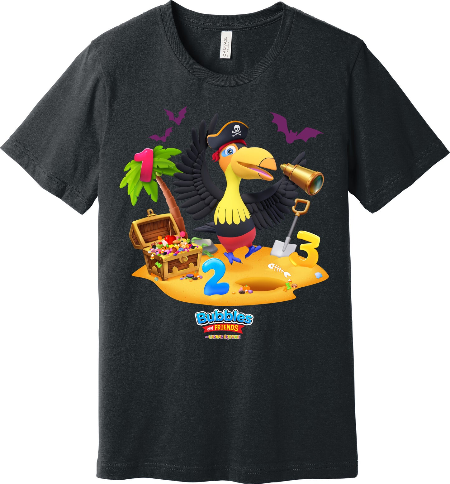 Bubbles & Friends Halloween Two Plus Unisex Short T-Shirt