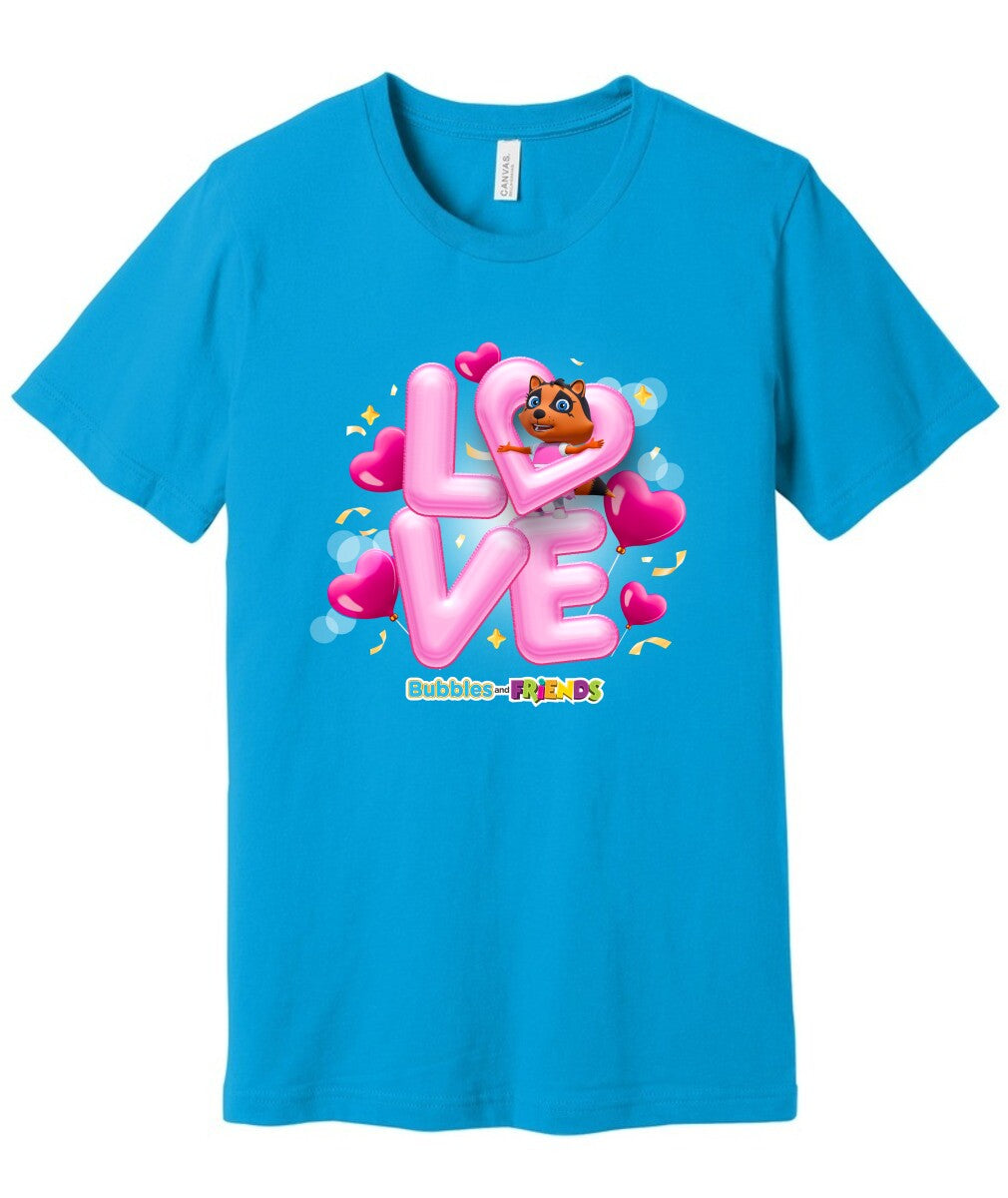 Bubbles & Friends Love Penny Unisex/Adult T-Shirt