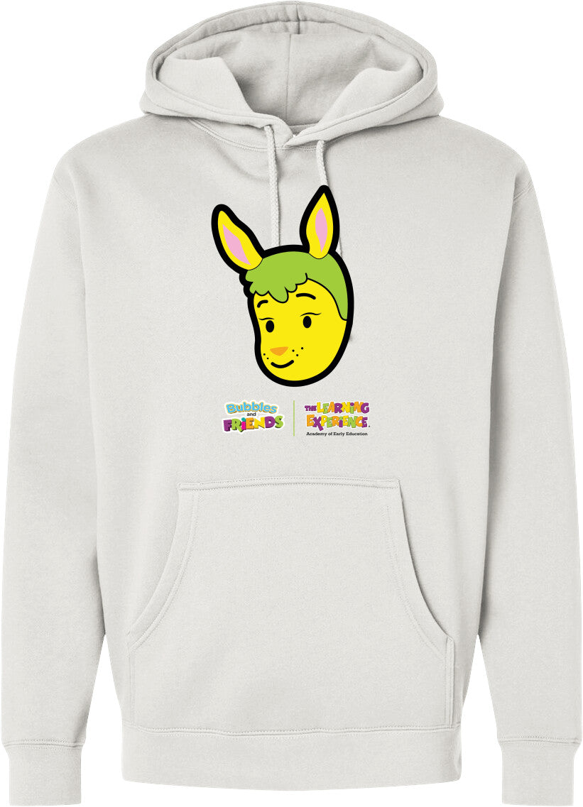 Bubbles & Friends- Friends from Happyville 'Phoebe' Midweight Hooded Sweatshirt