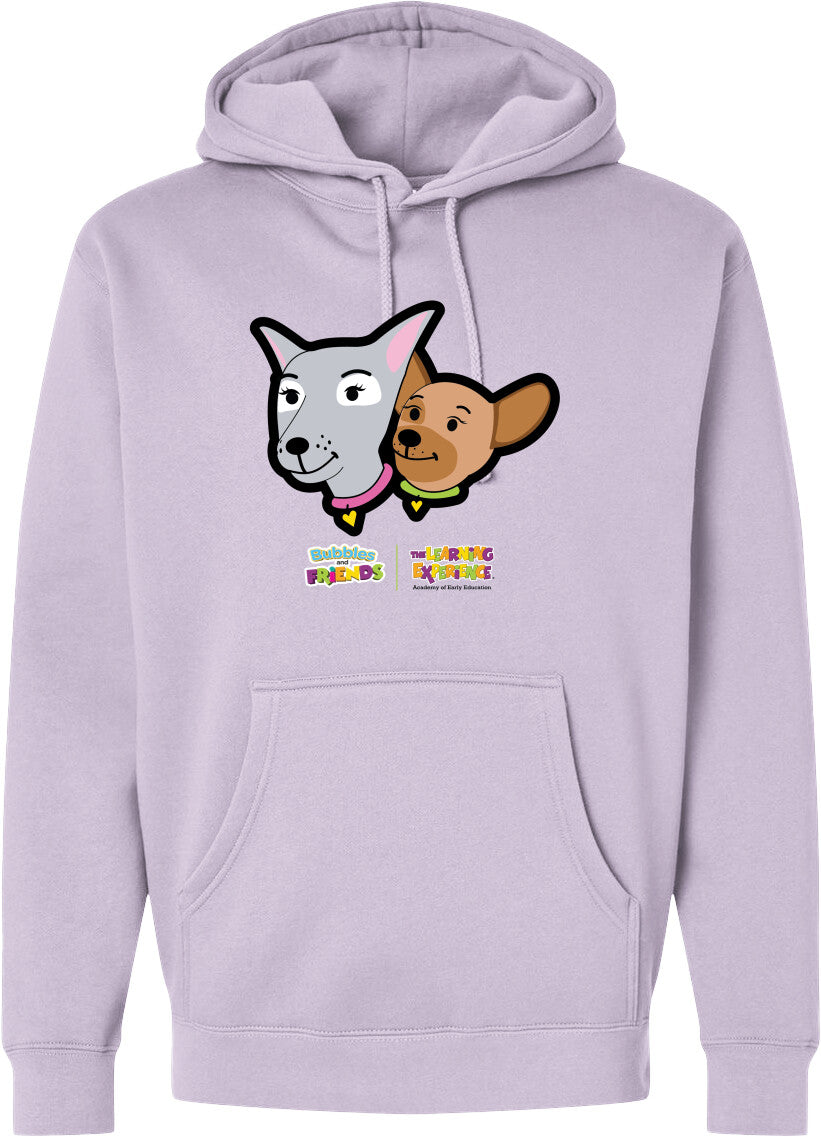 Bubbles & Friends- Friends from Happyville 'Grace & Charity' Midweight Hooded Sweatshirt- Unisex