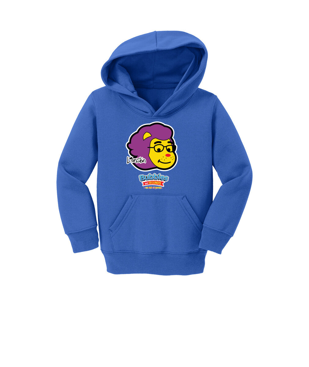 Bubbles & Friends- Friends from Happyville 'Lionstein' Toddler Fleece Pullover Hoodie