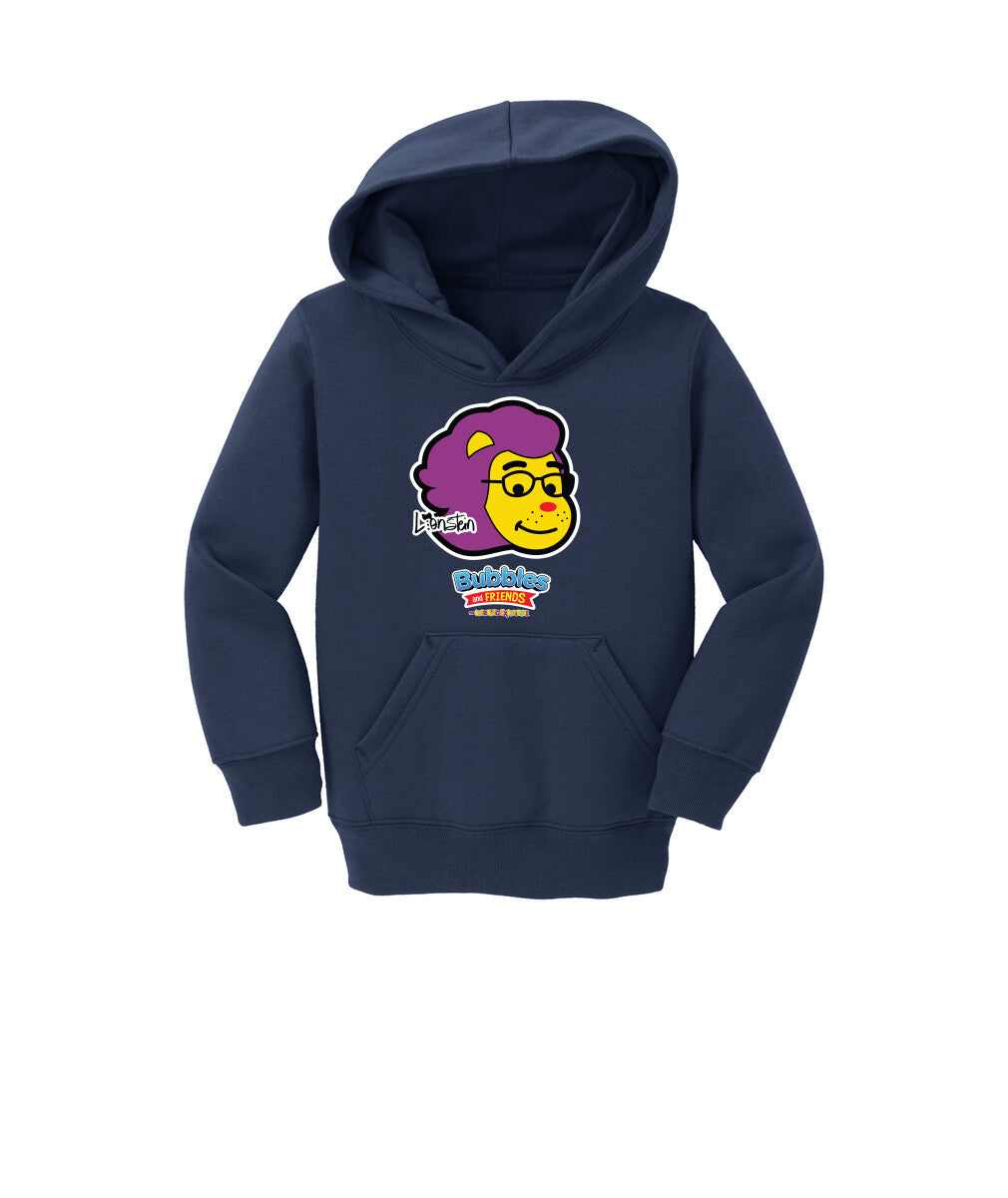 Bubbles & Friends- Friends from Happyville 'Lionstein' Toddler Fleece Pullover Hoodie