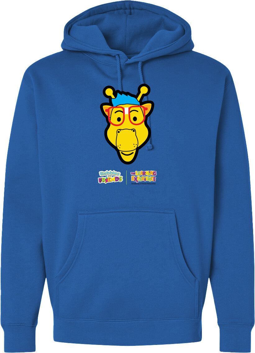 Bubbles & Friends- Friends from Happyville 'Technical' Midweight Hooded Sweatshirt- Unisex