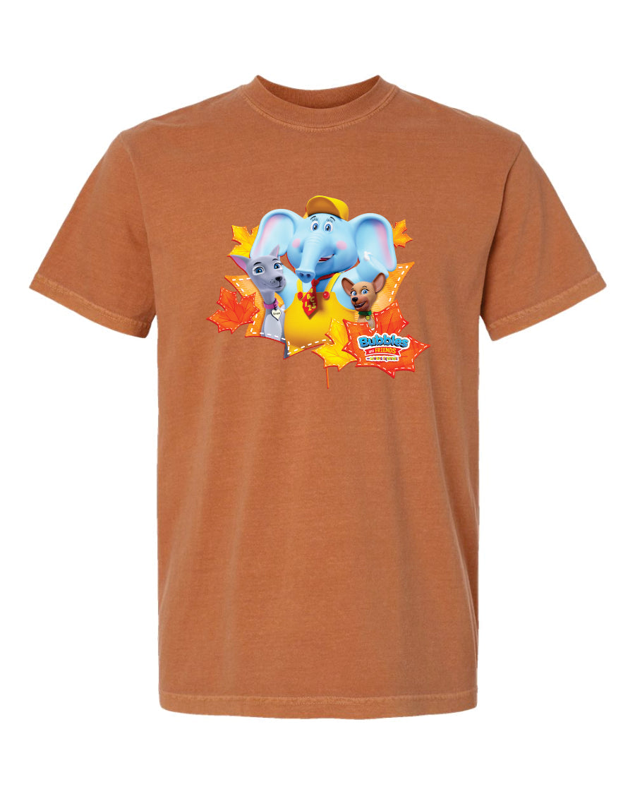 Bubbles & Friends Grace Charity Adult Unisex Garment-Dyed Heavyweight T-Shirt