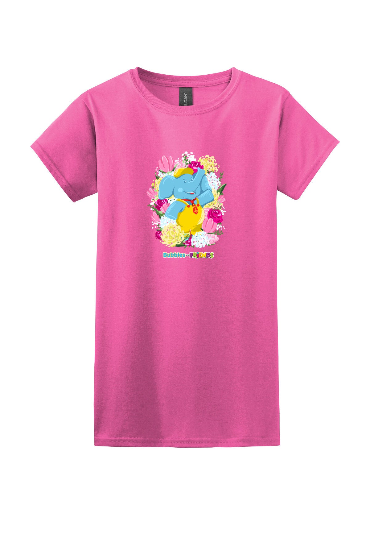 Bubbles & Friends Mothers Day Flowers Women's Tee