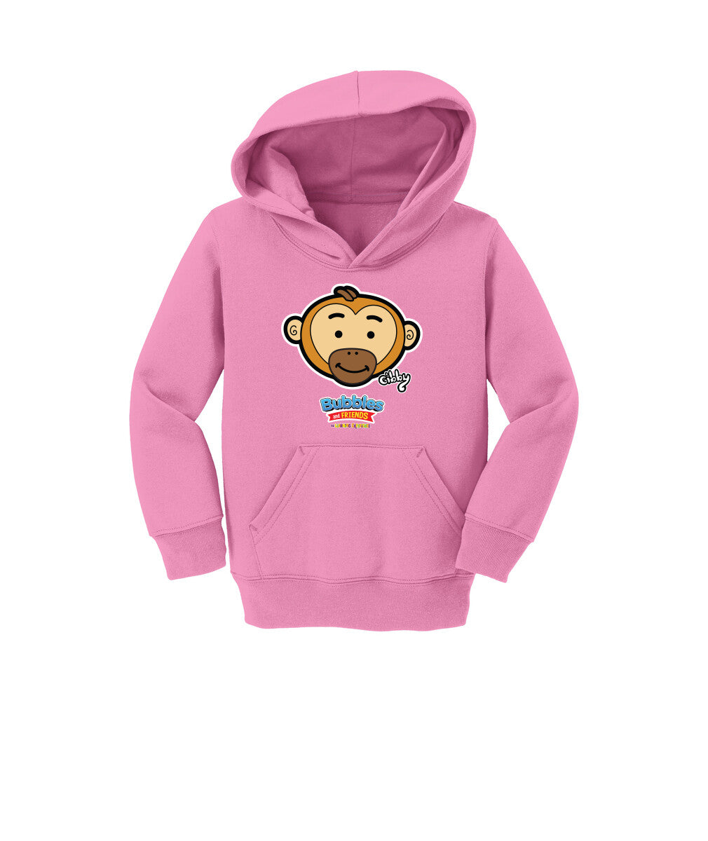 Bubbles & Friends- Friends from Happyville 'Gibby' Toddler Core Fleece Pullover Hoodie