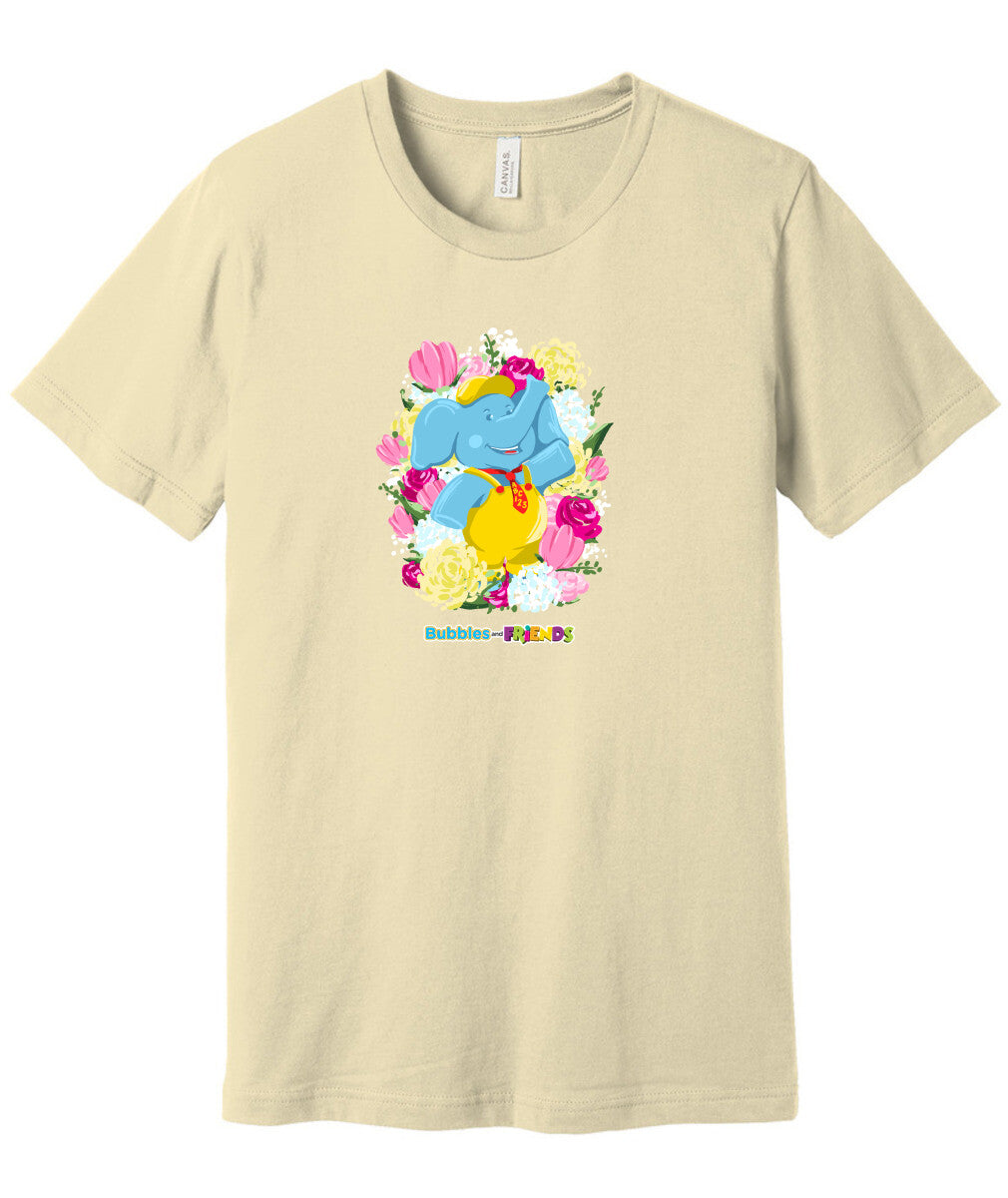 Bubbles & Friends Mothers Day Flowers Unisex Tee