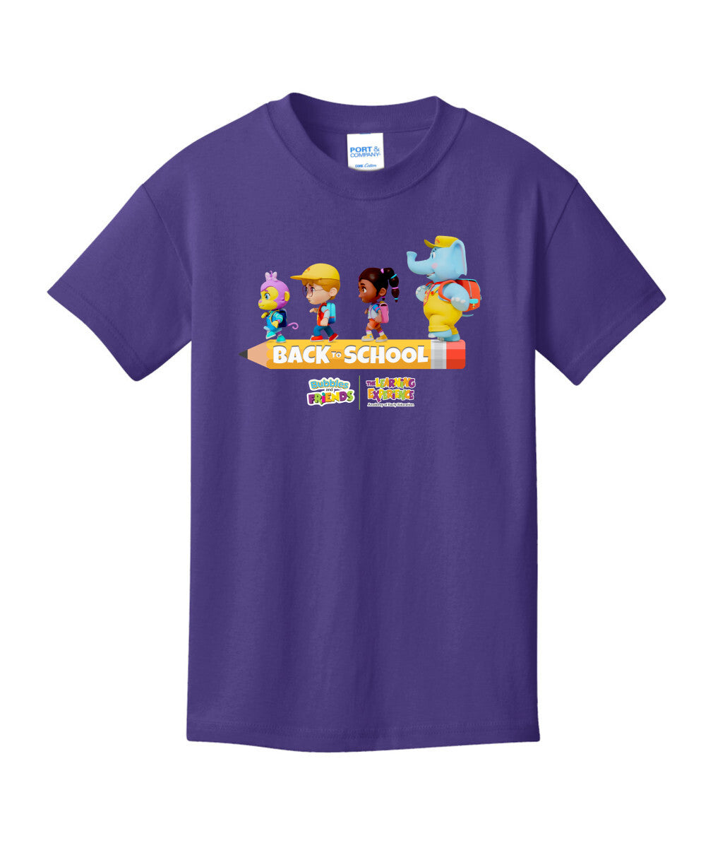 Bubbles & Friends BTS Pencil Walk Children's T-Shirt
