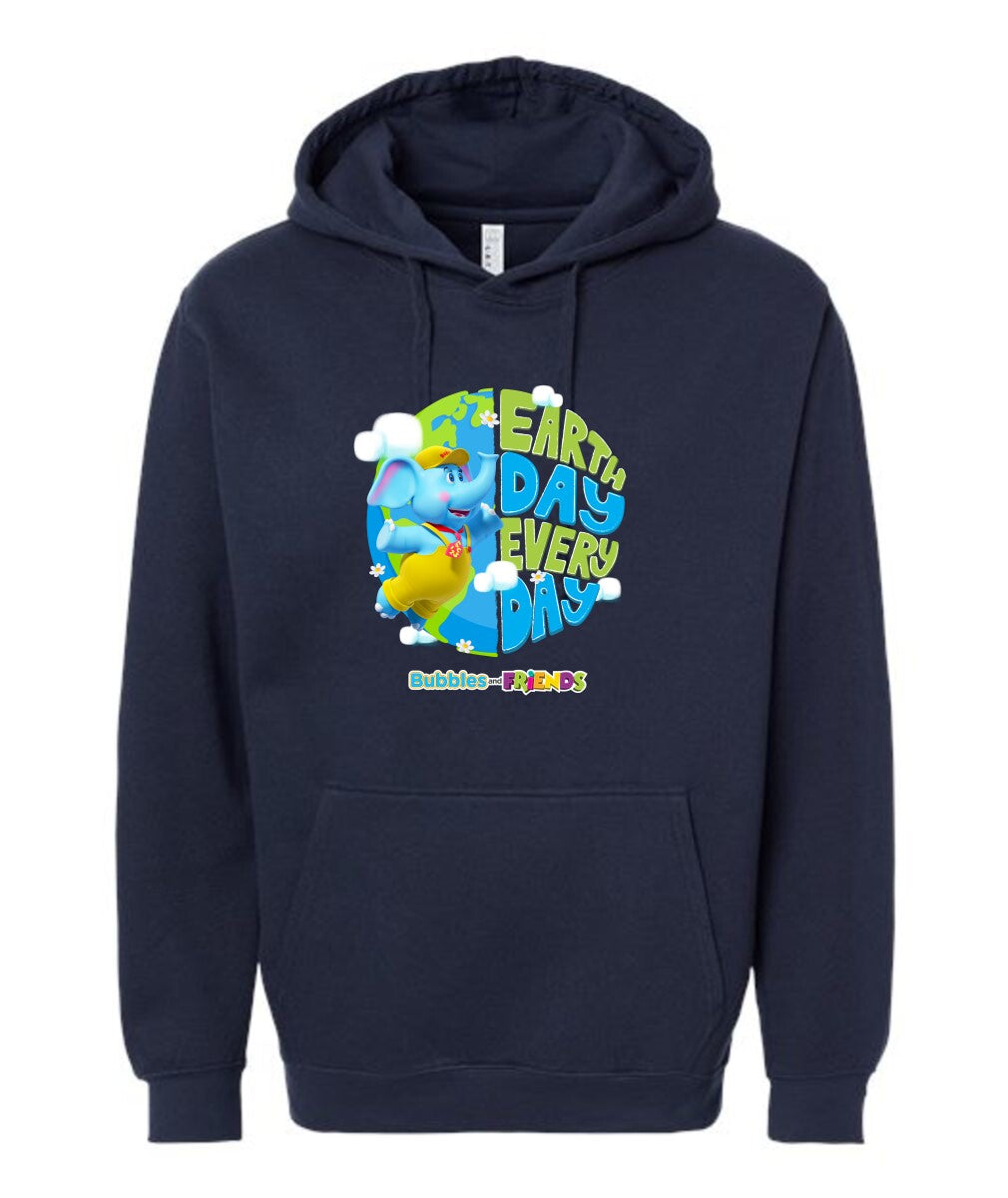 Bubbles & Friends Earth Day Everyday Unisex Hoodie