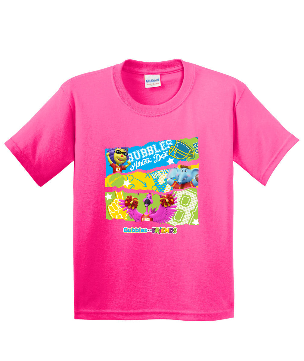 Bubbles and Friends - Varsity Collection #1 Team Children T-Shirt