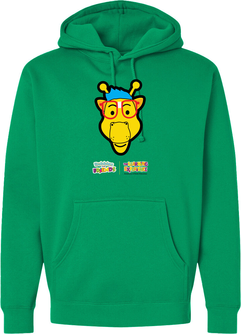 Bubbles & Friends- Friends from Happyville 'Technical' Midweight Hooded Sweatshirt- Unisex