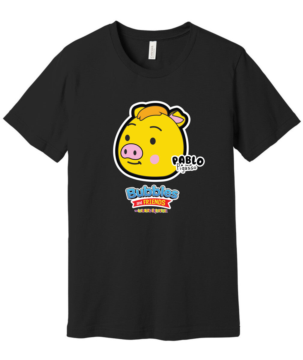 Bubbles & Friends- Friends from Happyville Pablo Unisex Tee