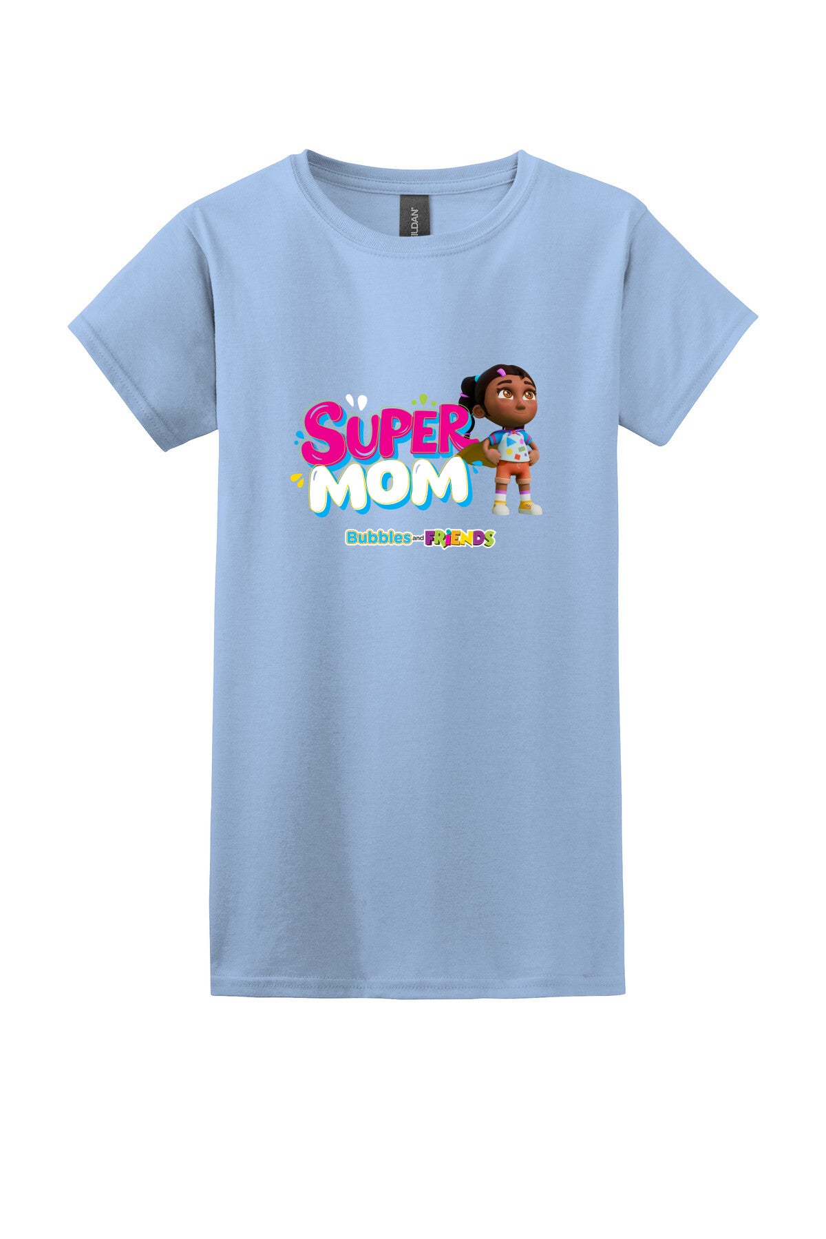 Bubbles & Friends Mothers Day SuperMom Women's Tee