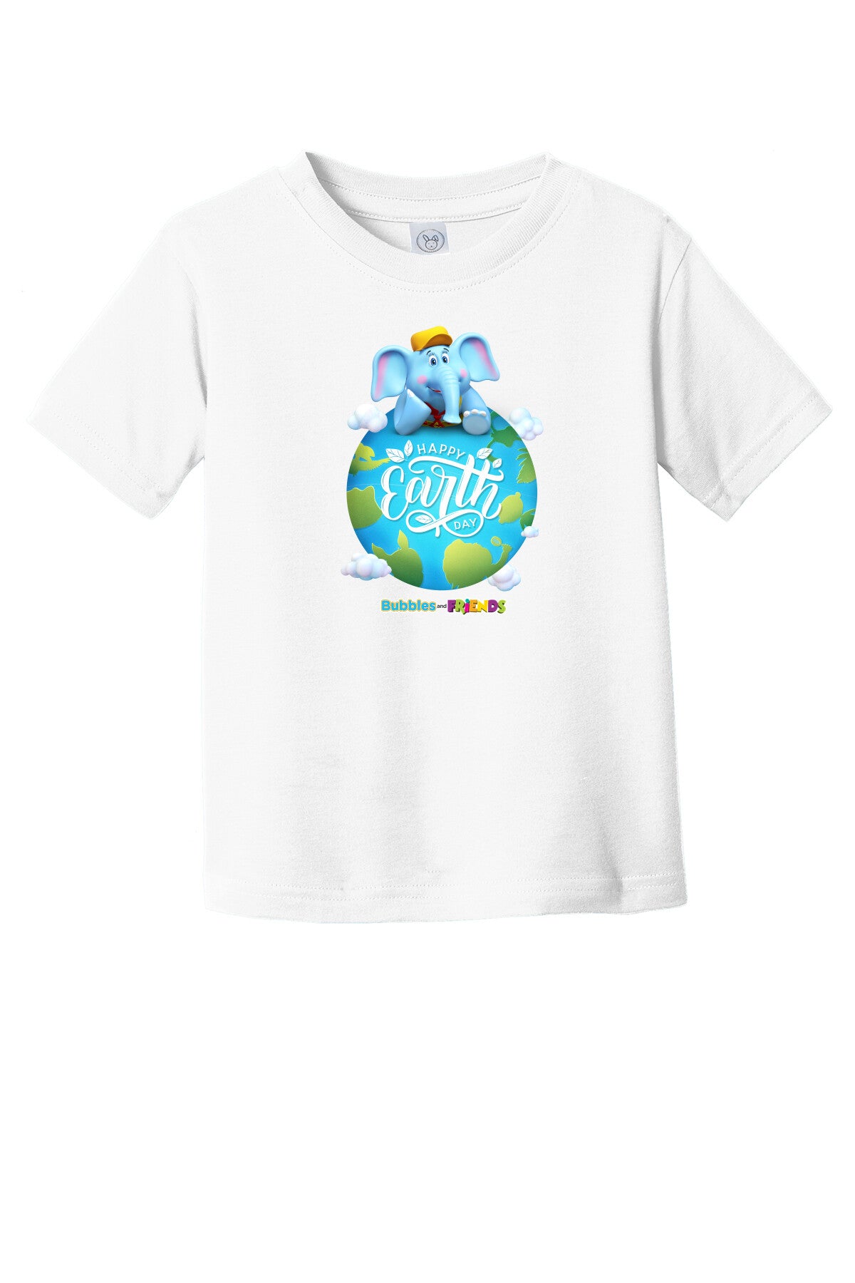 Bubbles & Friends Earth Day Planet Toddler T-Shirt