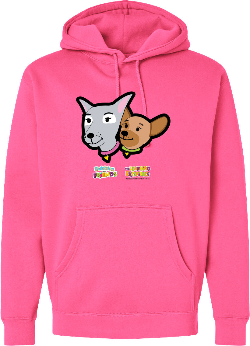 Bubbles & Friends- Friends from Happyville 'Grace & Charity' Midweight Hooded Sweatshirt- Unisex