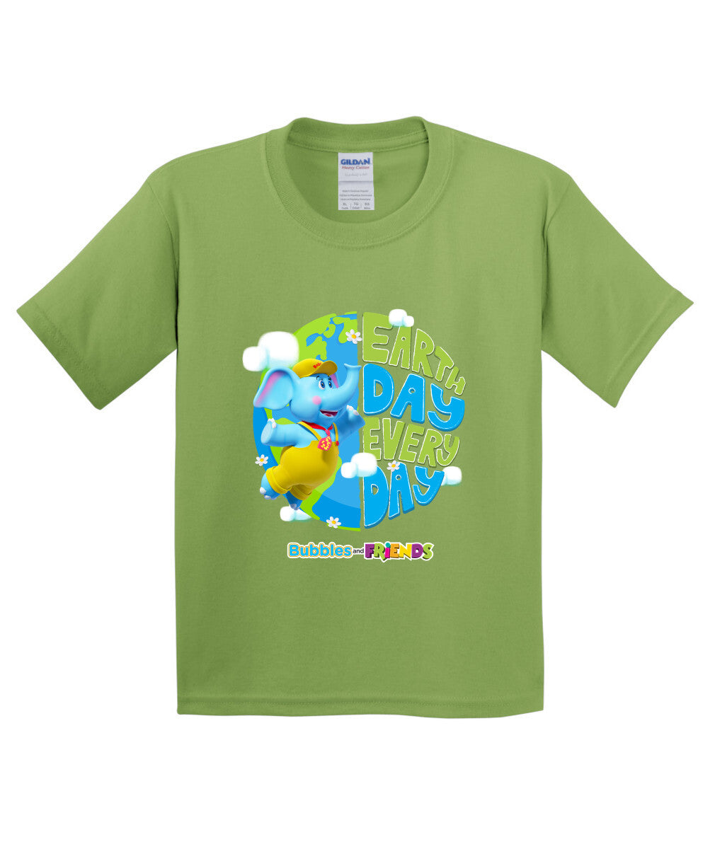 Bubbles & Friends Earth Day Everyday Children's Tee