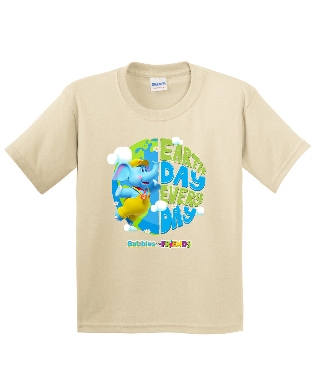 Bubbles & Friends Earth Day Everyday Children's Tee