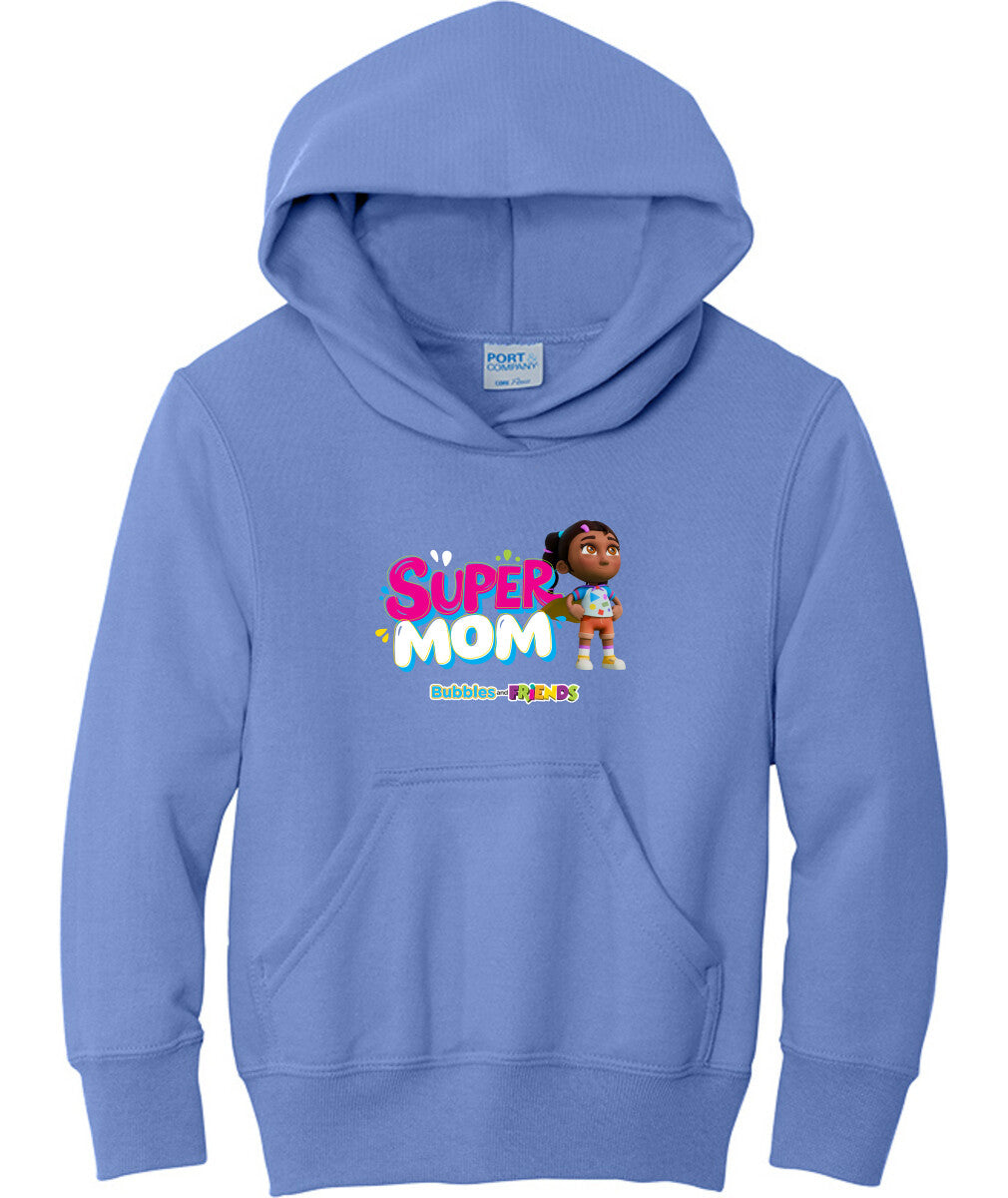 Bubbles & Friends Mothers Day SuperMom Fleece Sweatshirt