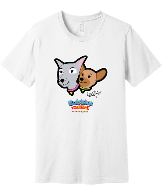 Bubbles & Friends- Friends from Happyville Grace & Charity Unisex Tee
