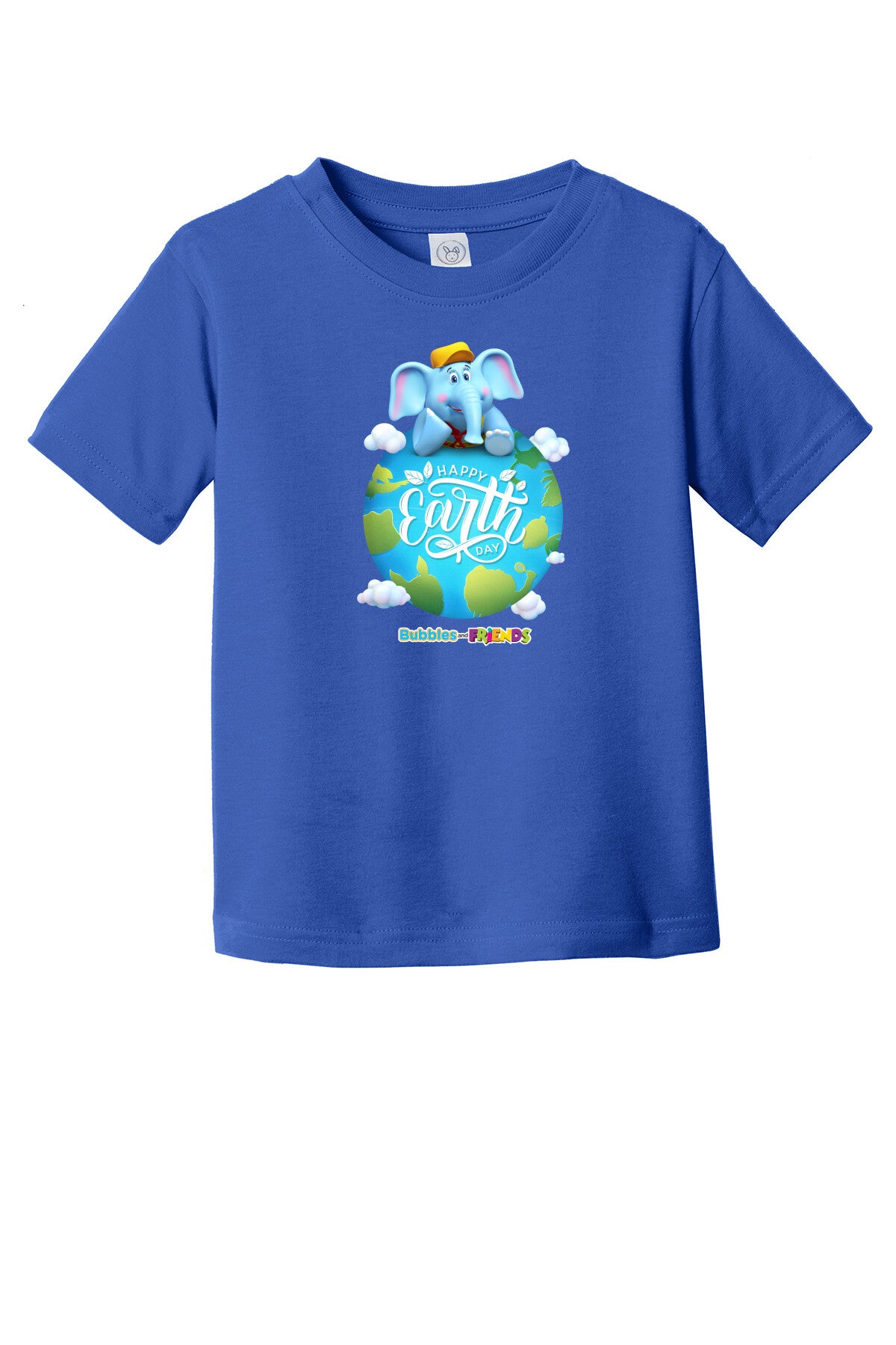 Bubbles & Friends Earth Day Planet Toddler T-Shirt