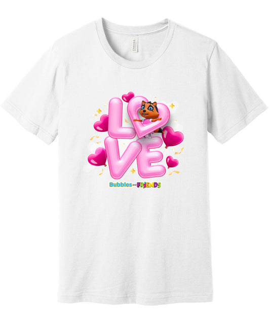 Bubbles & Friends Love Penny Unisex/Adult T-Shirt
