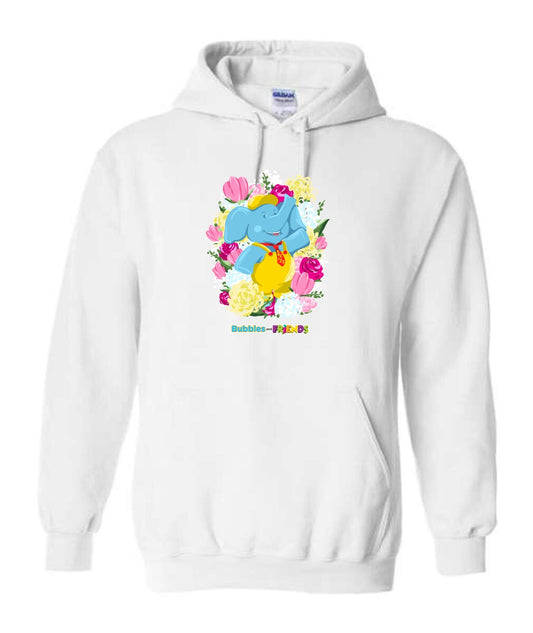 Bubbles & Friends Mothers Day Flowers Unisex Hoodie