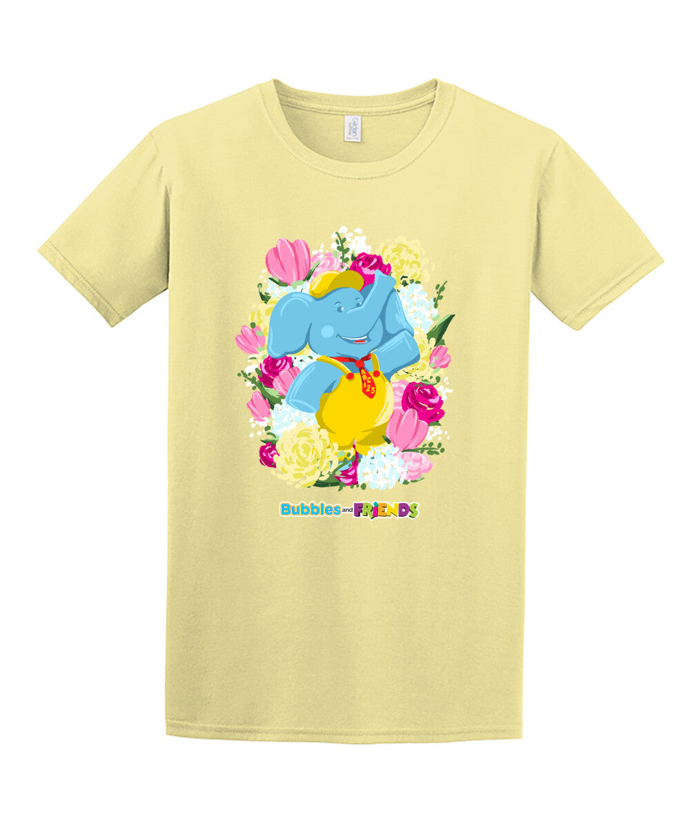 Bubbles & Friends Mothers Day Flowers Unisex T-Shirt
