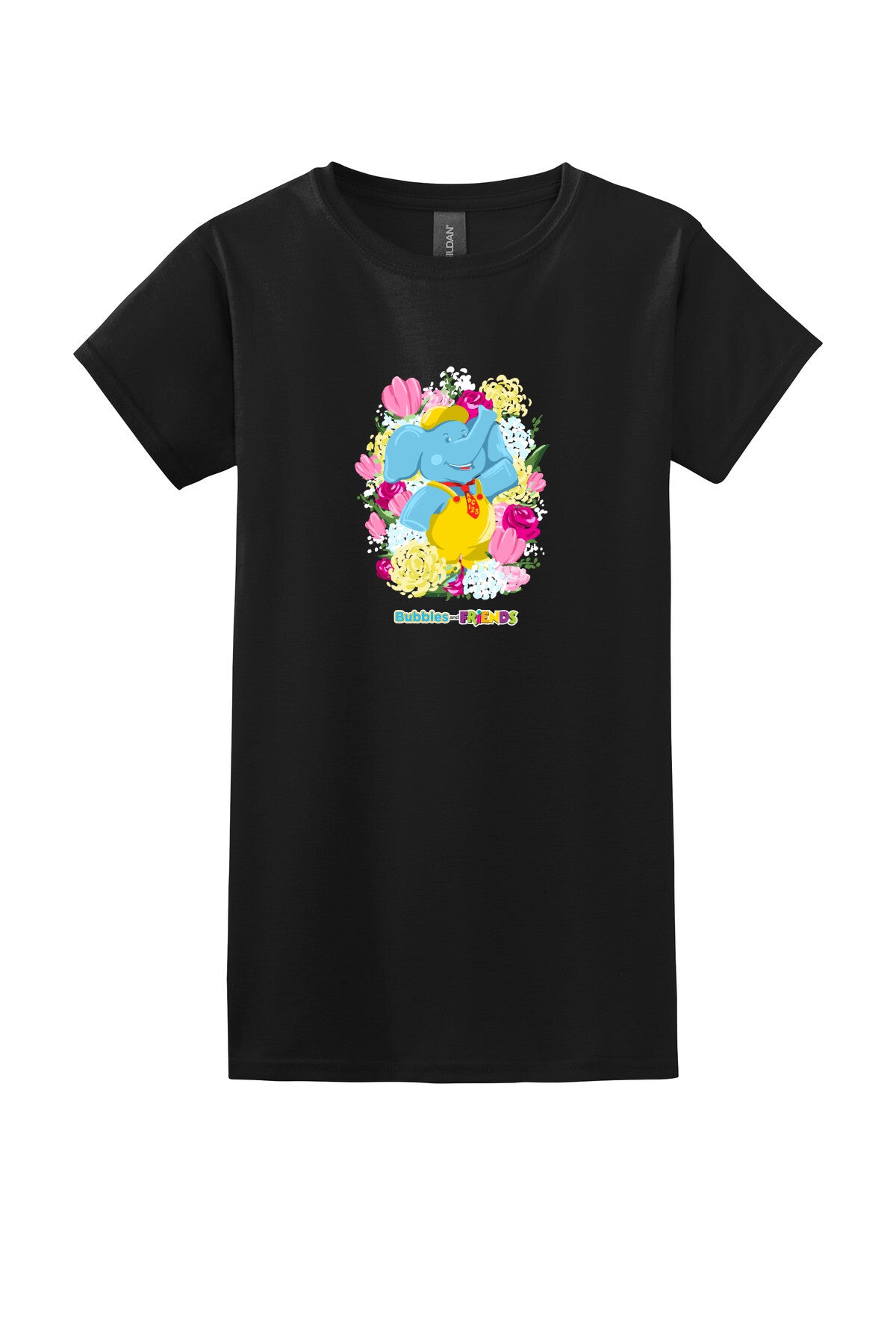 Bubbles & Friends Mothers Day Flowers Women's Tee