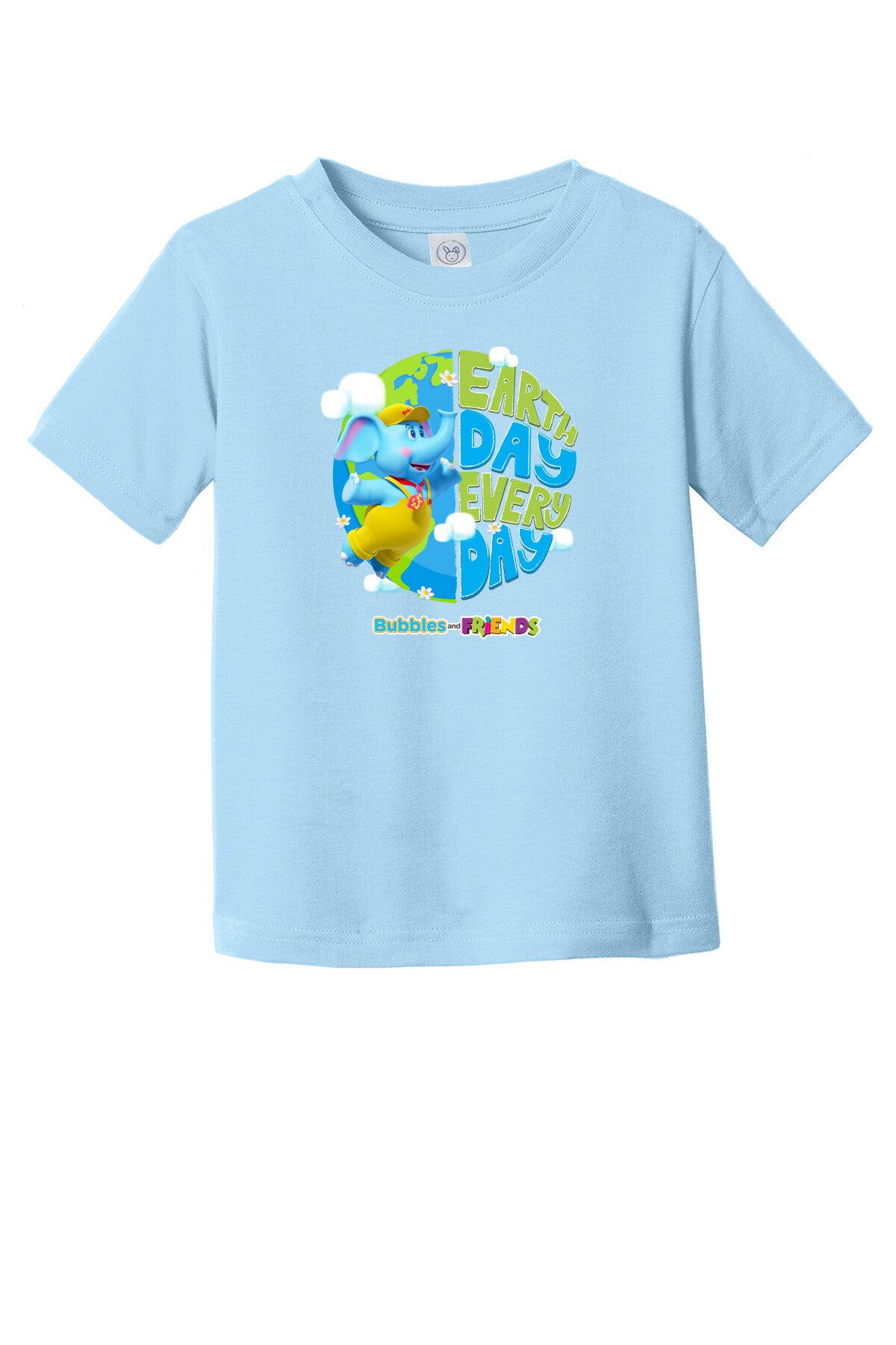 Bubbles & Friends Earth Day Everyday Toddler T-Shirt