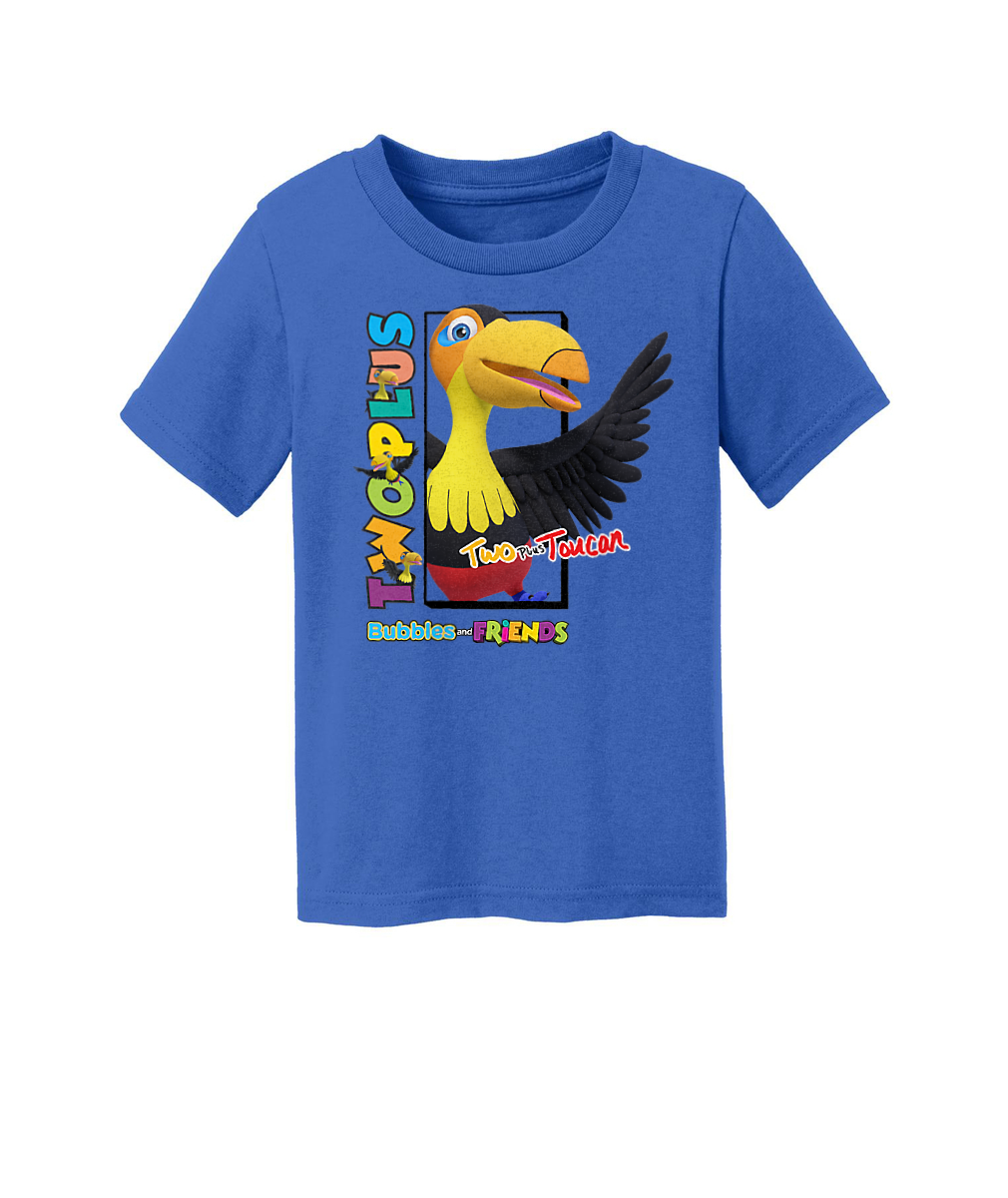 Bubbles and Frinds - Two Plus Toucan T-Shirt
