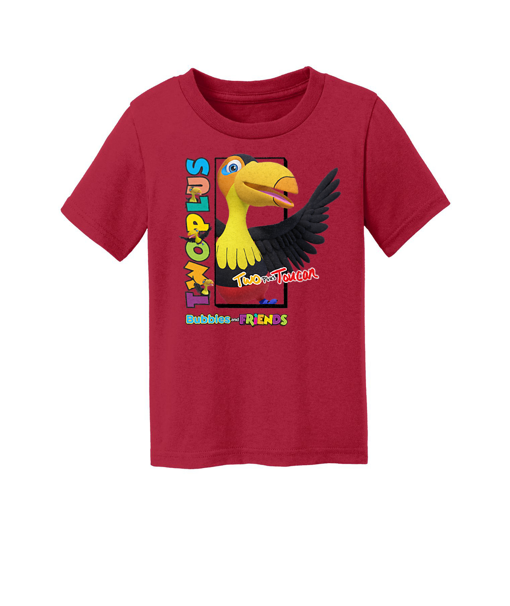 Bubbles and Frinds - Two Plus Toucan T-Shirt