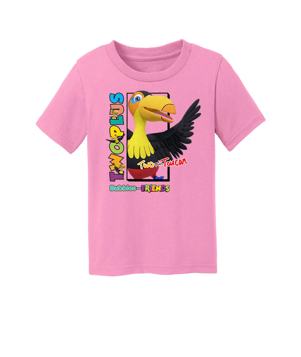 Bubbles and Frinds - Two Plus Toucan T-Shirt