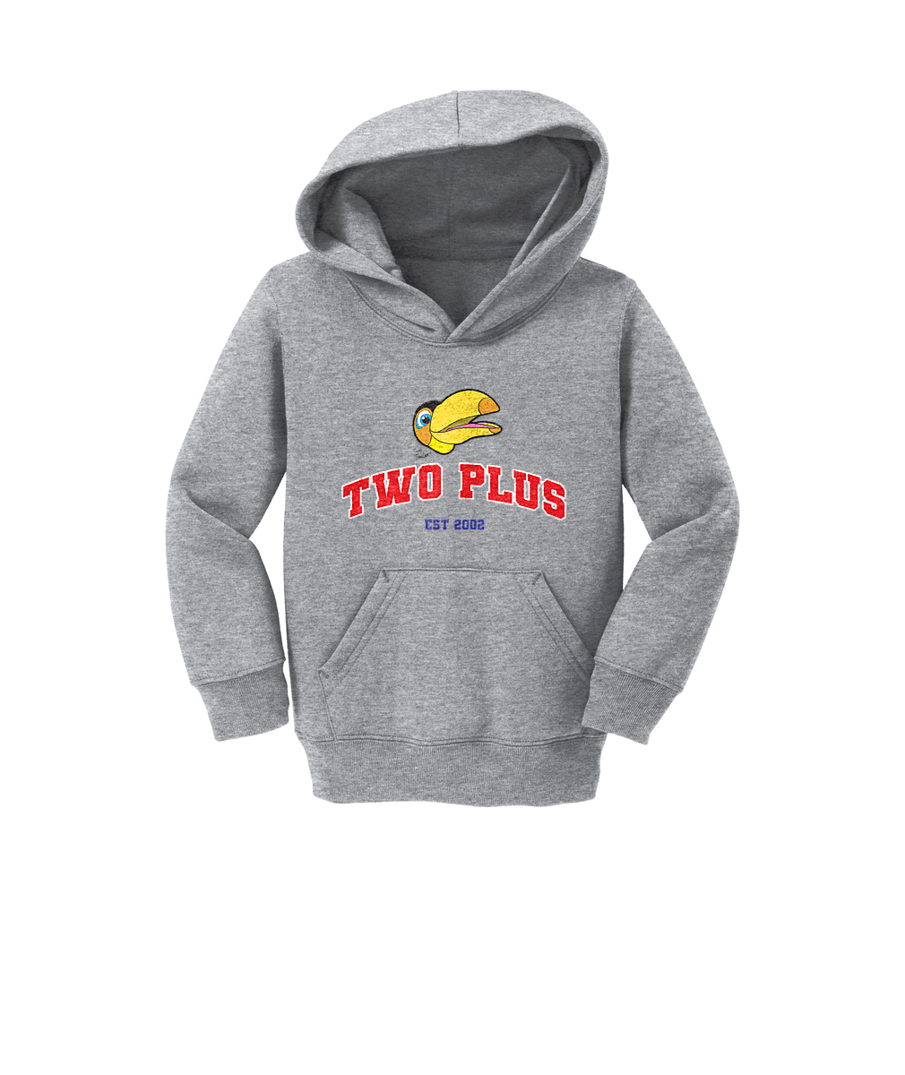 Bubbles and Friends Two Plus Toucan Hoodie