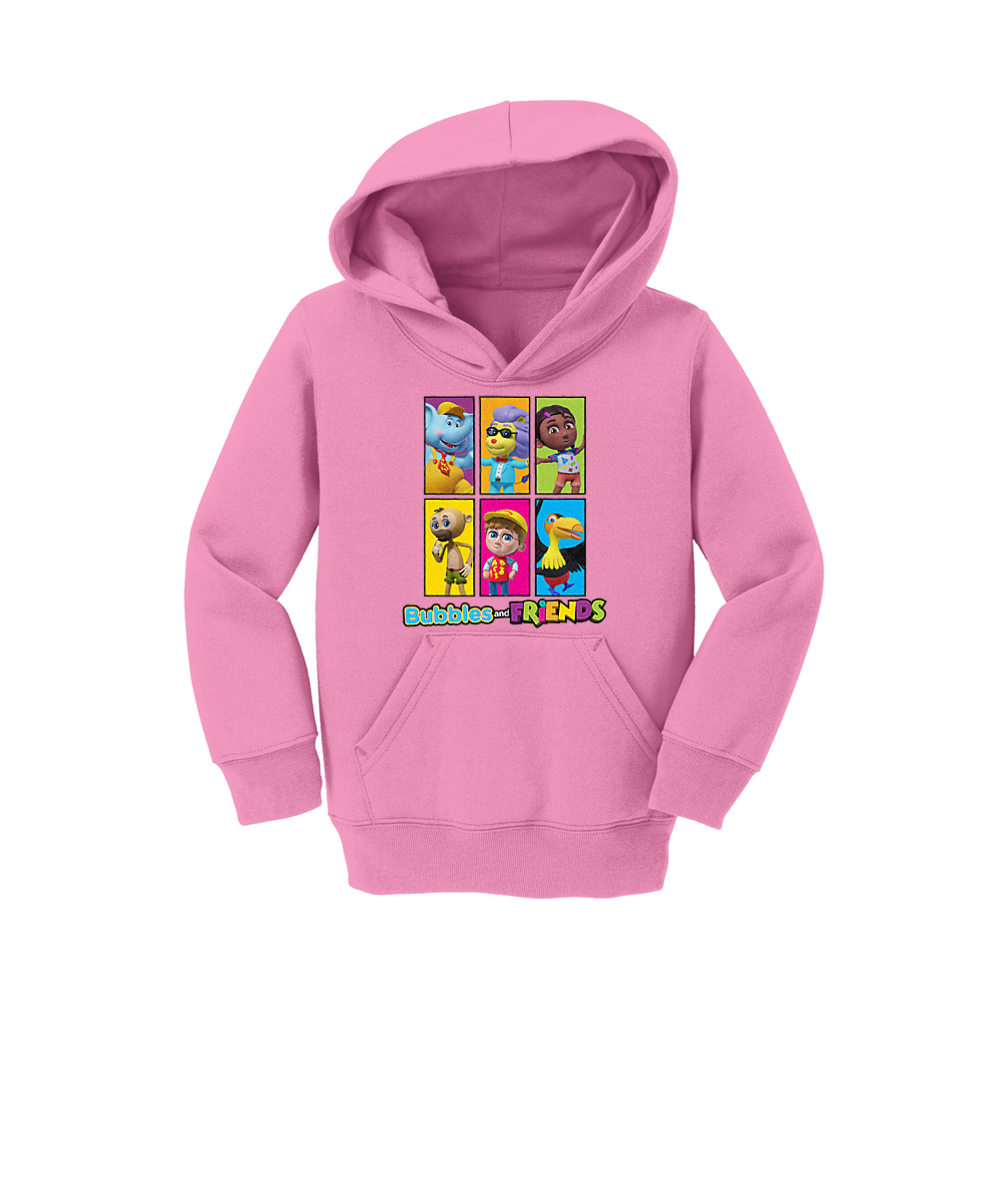 Bubbles and Friends - Team Toddler Hoodie