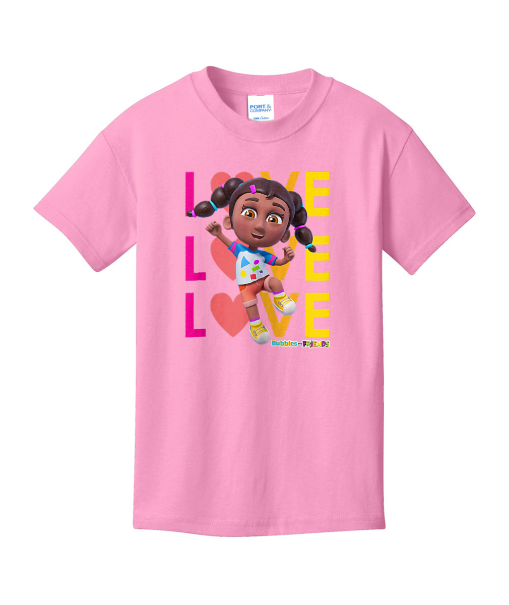 Bubbles and Friends Valentine Collection - Youth Izzi Love