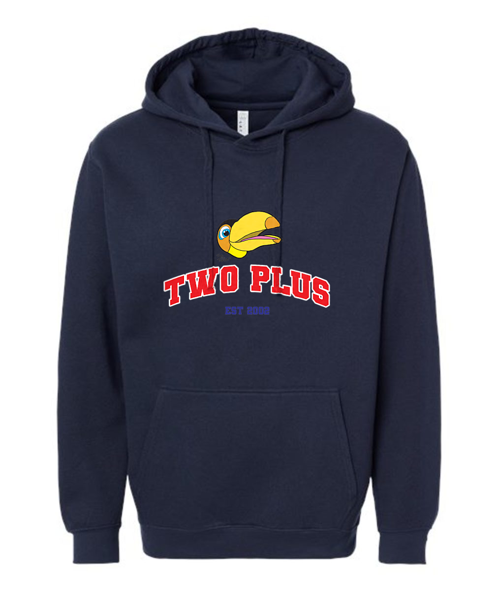 Bubbles and Friends - Two Plus Toucan Adult Hoodie
