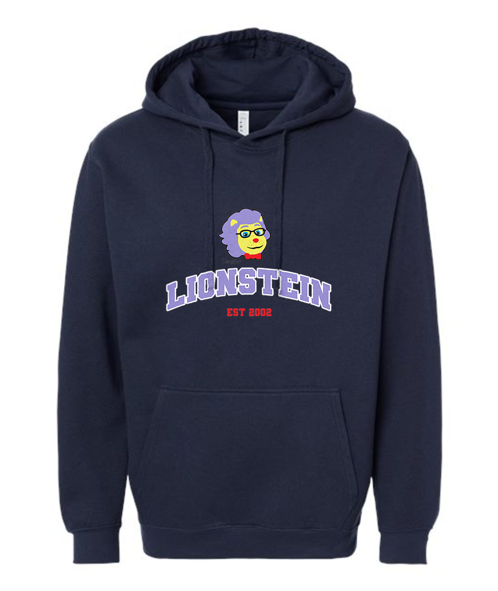 Bubbles and Friends - Lionstein Adult Hoodie