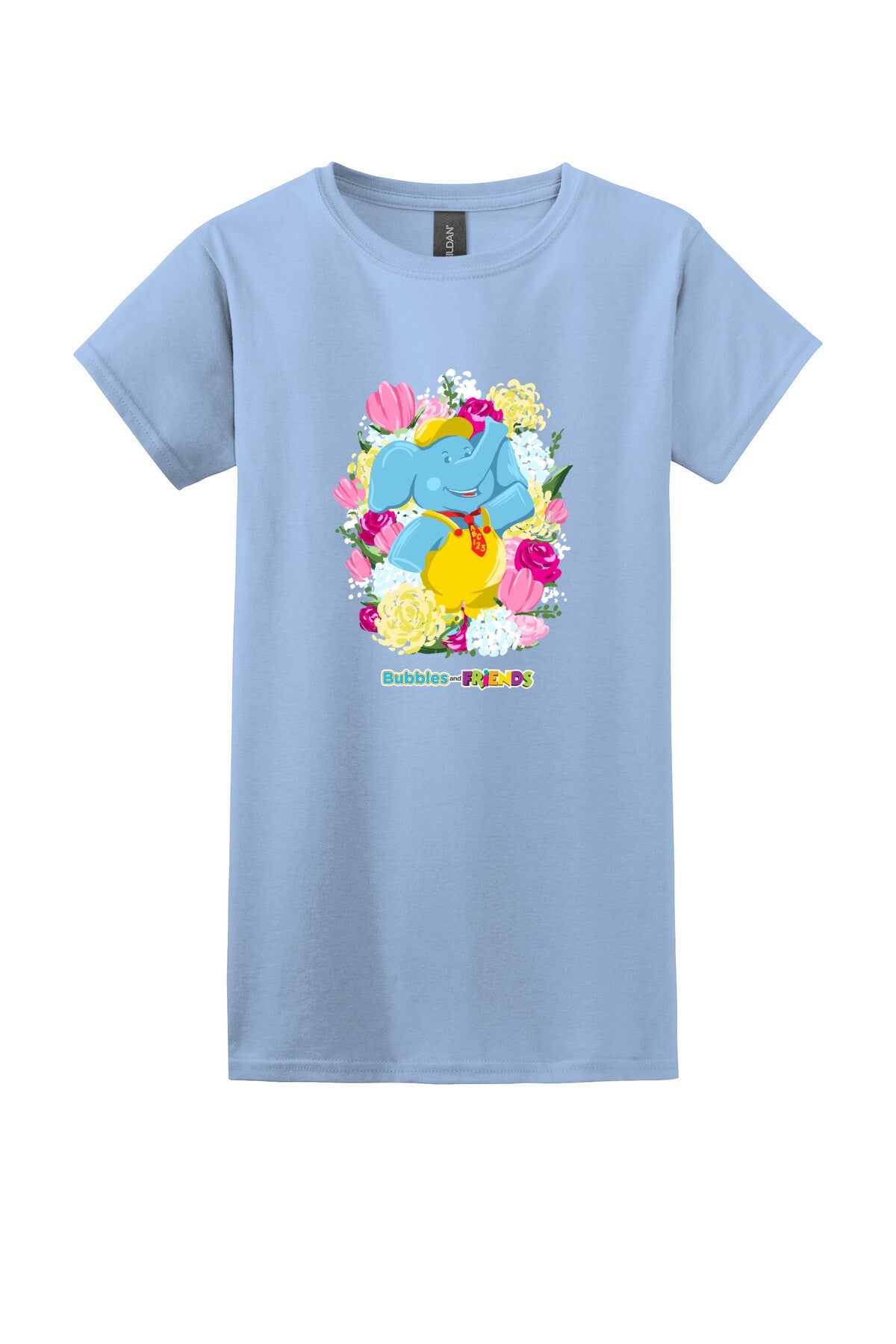 Bubbles & Friends Mothers Day Flowers Women's T-Shirt