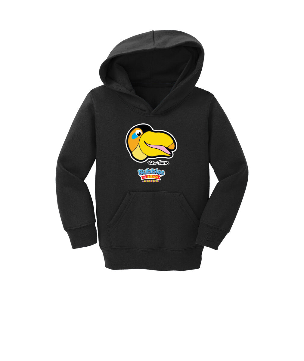 Bubbles & Friends- Friends from Happyville 'Two Plus' Toddler Fleece Pullover Hoodie