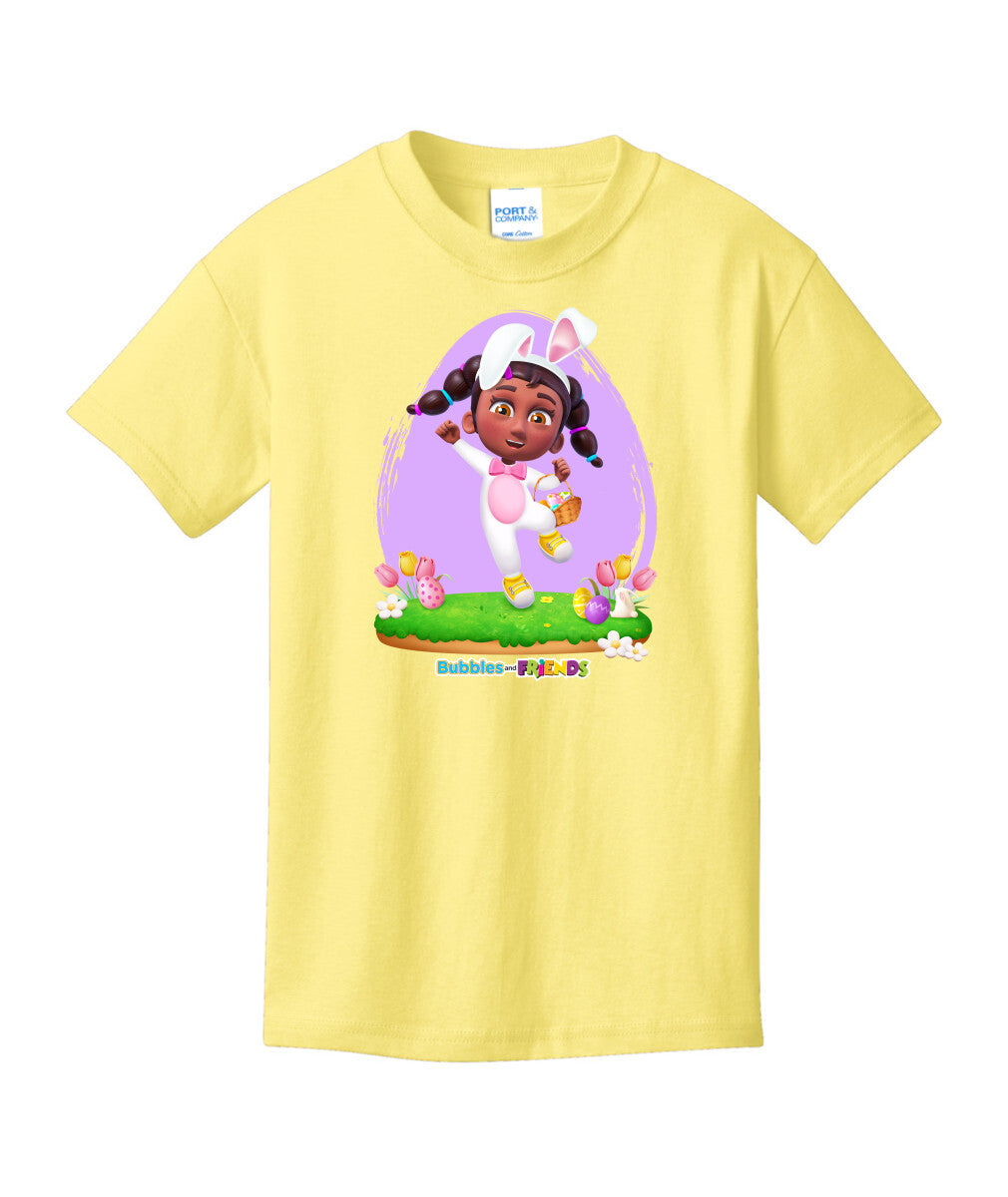 Bubbles & Friends Easter Izzy Childrens T-Shirt