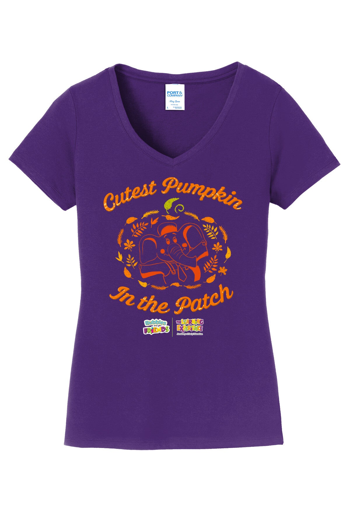 Bubbles & Friends Bubbles Fall Women's V-Neck T-Shirt